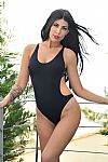 Nefeli Black Swimsuit