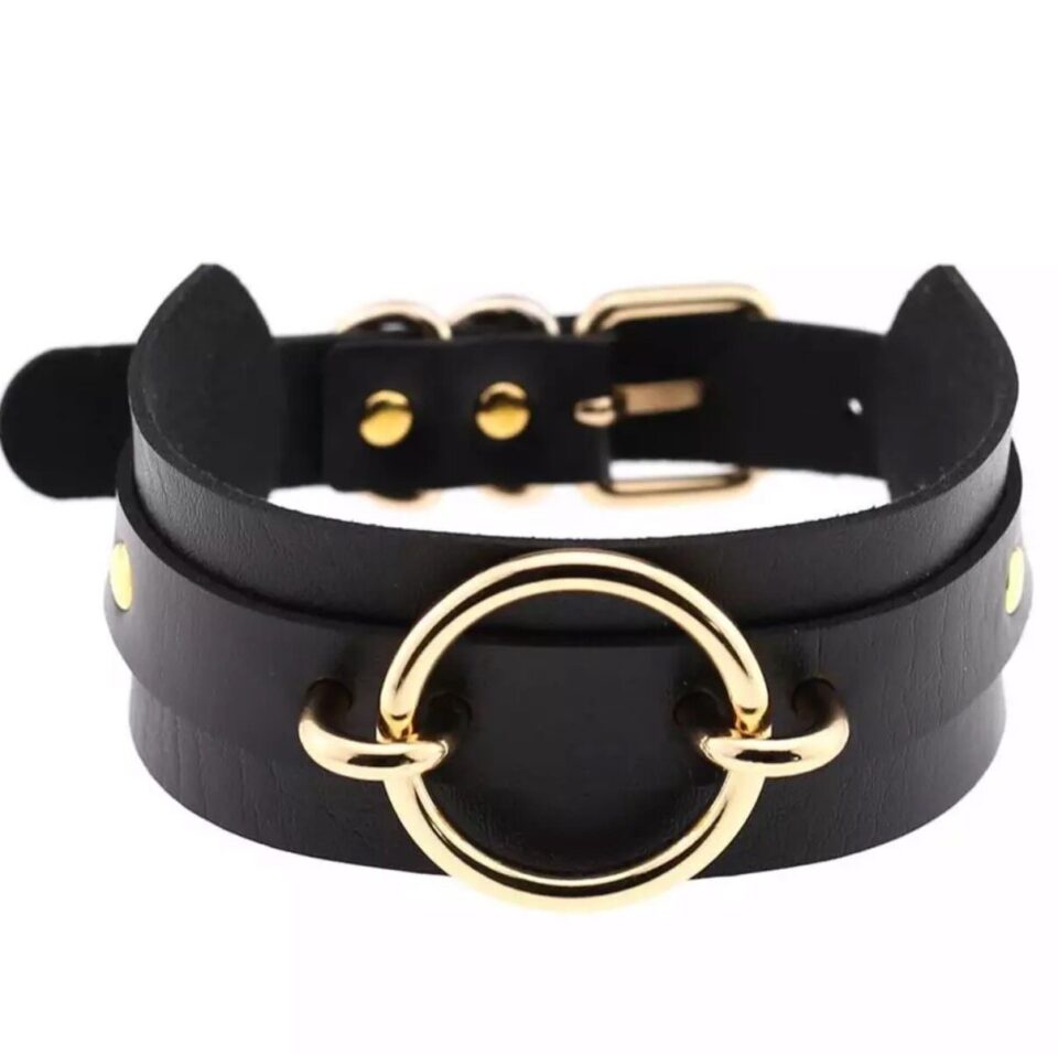 ines black choker