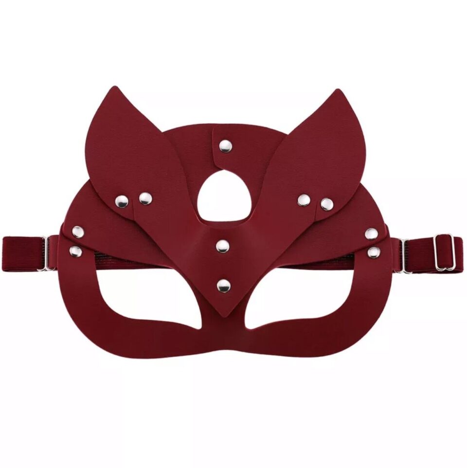 kitty wine mask